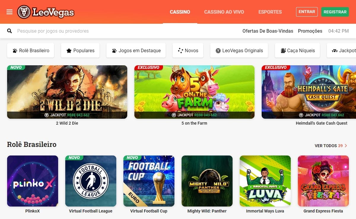 cassino LeoVegas