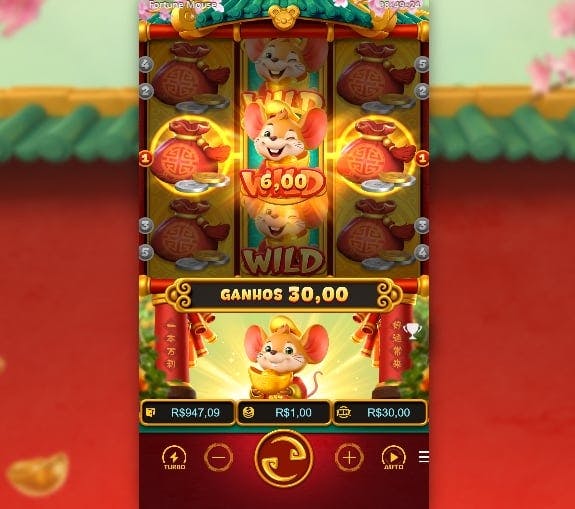 Visualização do Jogo Fortune Mouse